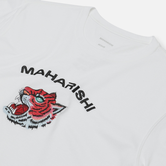 Мужская футболка maharishi Tiger Invasion White