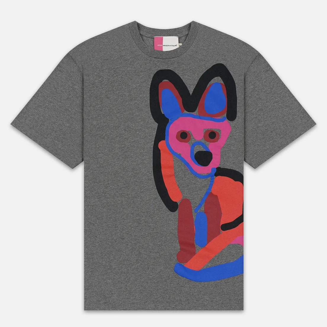 Maison Kitsune Мужская футболка Acide Fox Print