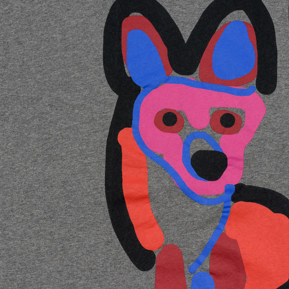 Maison Kitsune Мужская футболка Acide Fox Print