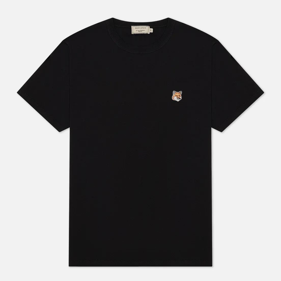 Maison Kitsune Мужская футболка Fox Head Patch