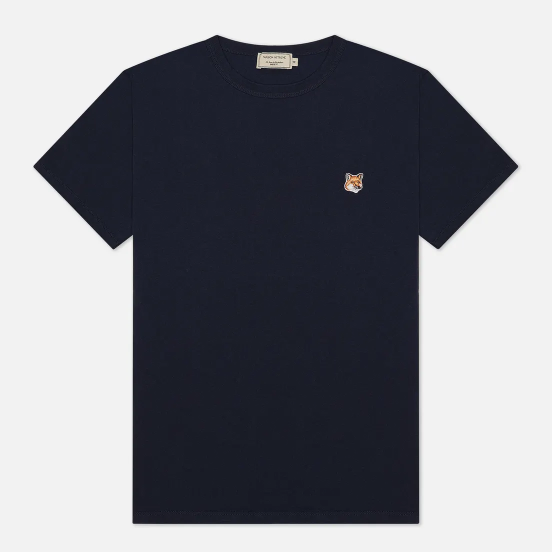 Maison Kitsune Мужская футболка Fox Head Patch