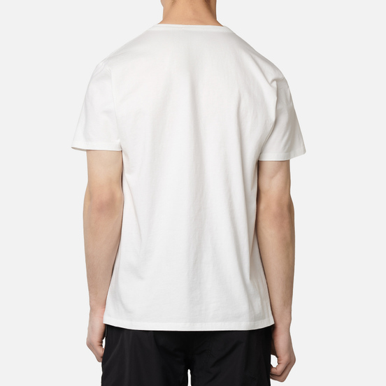 Мужская футболка Maison Kitsune Fox Head Patch White