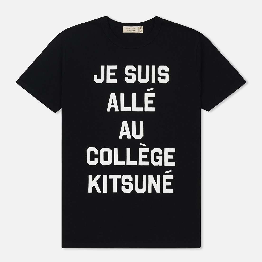 Maison Kitsune Мужская футболка Je Suis Alle