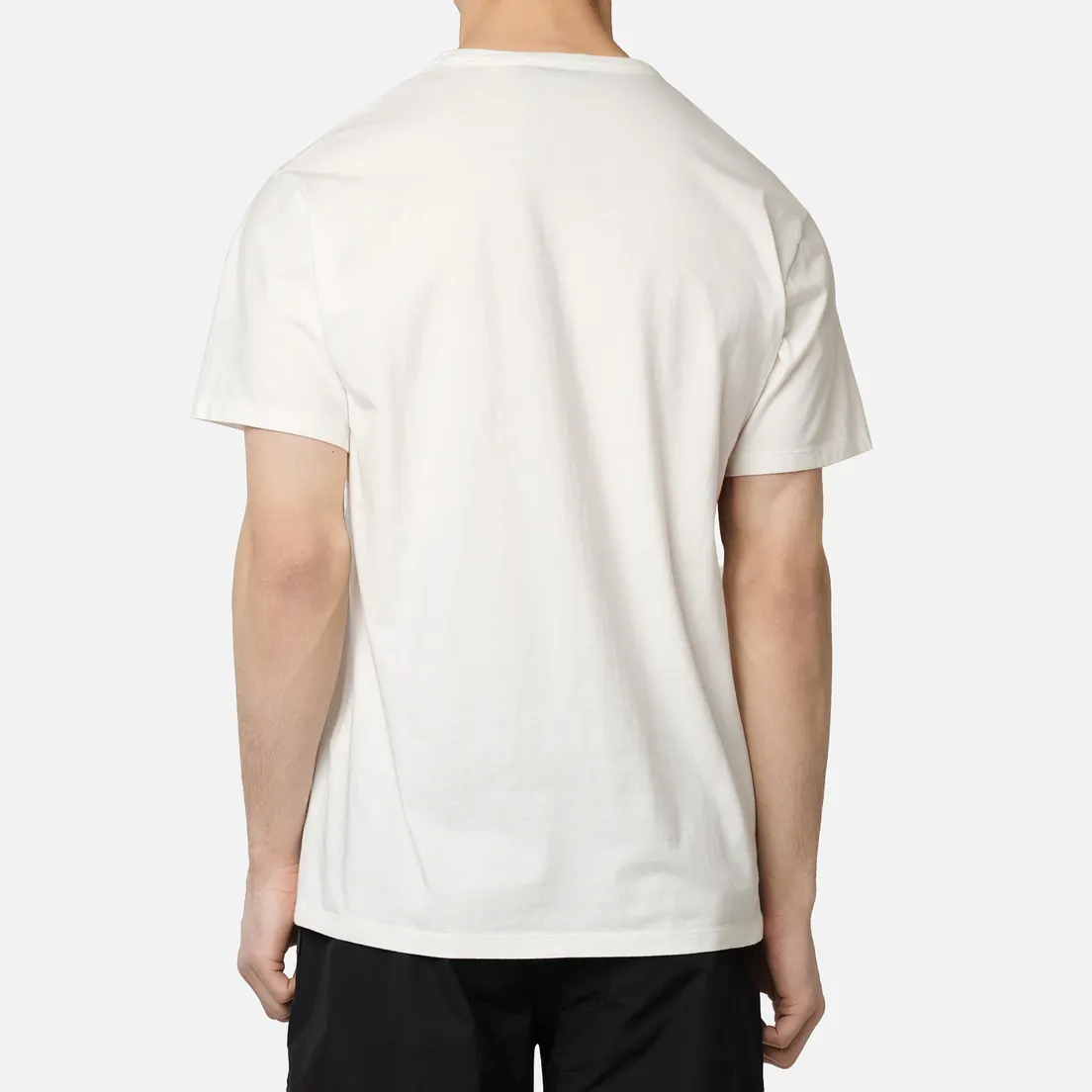 Maison Kitsune Мужская футболка Rainbow Triangle Fox Print