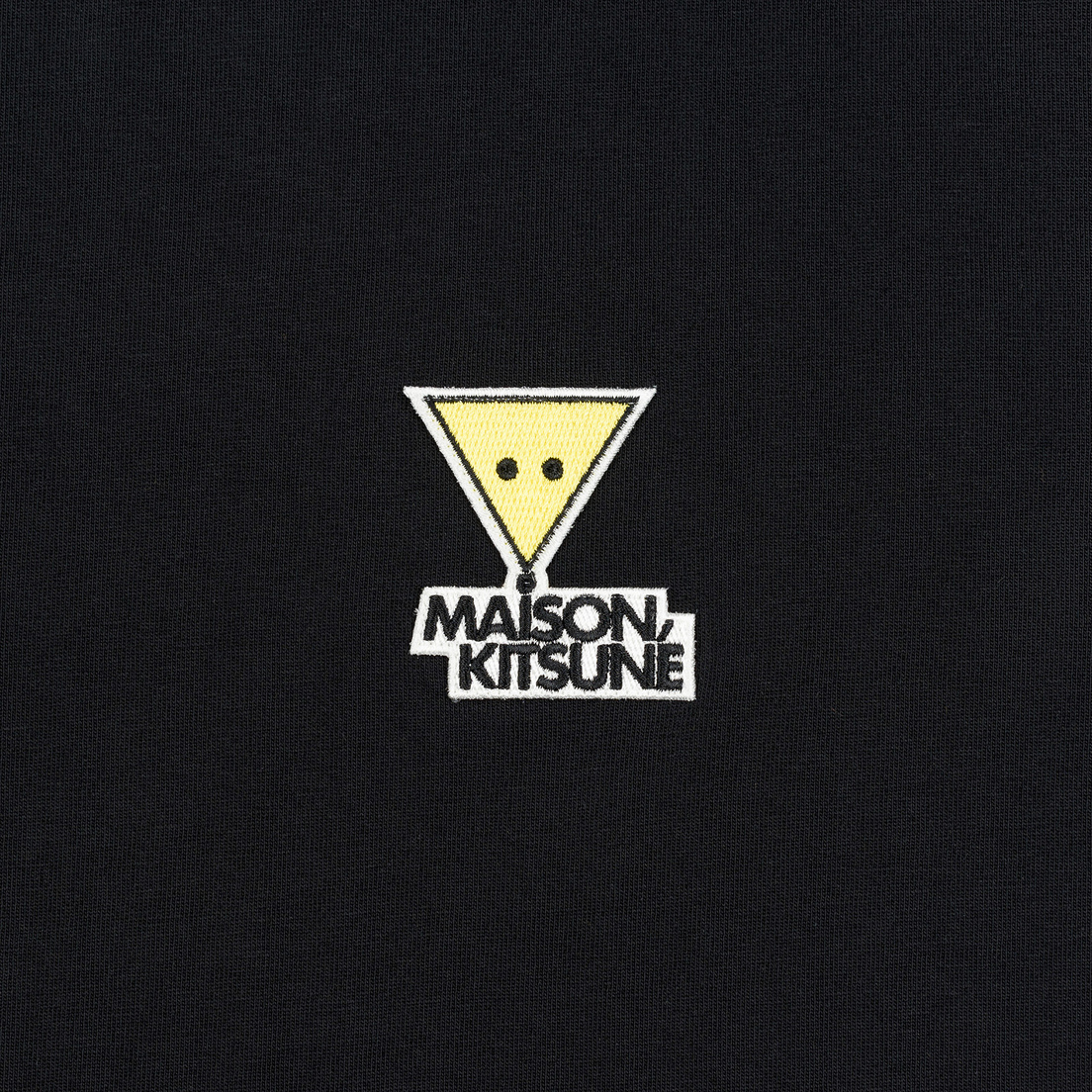 Maison Kitsune Мужская футболка Triangle Fox Patch