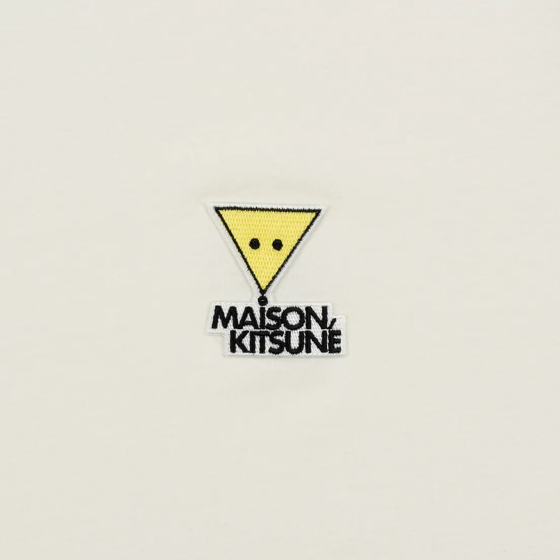 Maison Kitsune Мужская футболка Triangle Fox Patch