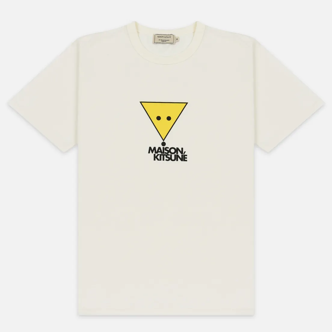 Maison Kitsune Мужская футболка Triangle Fox