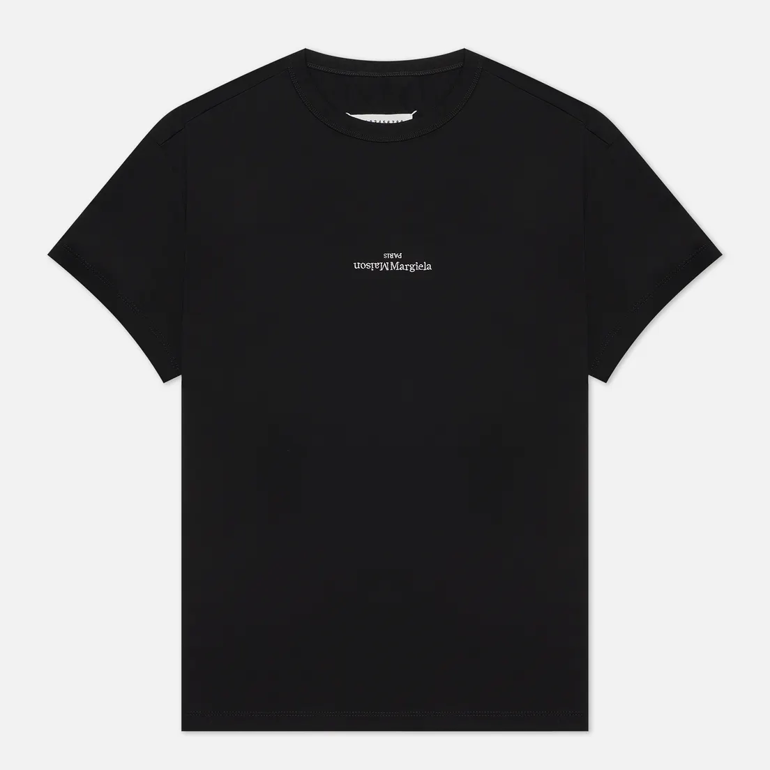 Maison Margiela Мужская футболка Embroidered Text Logo