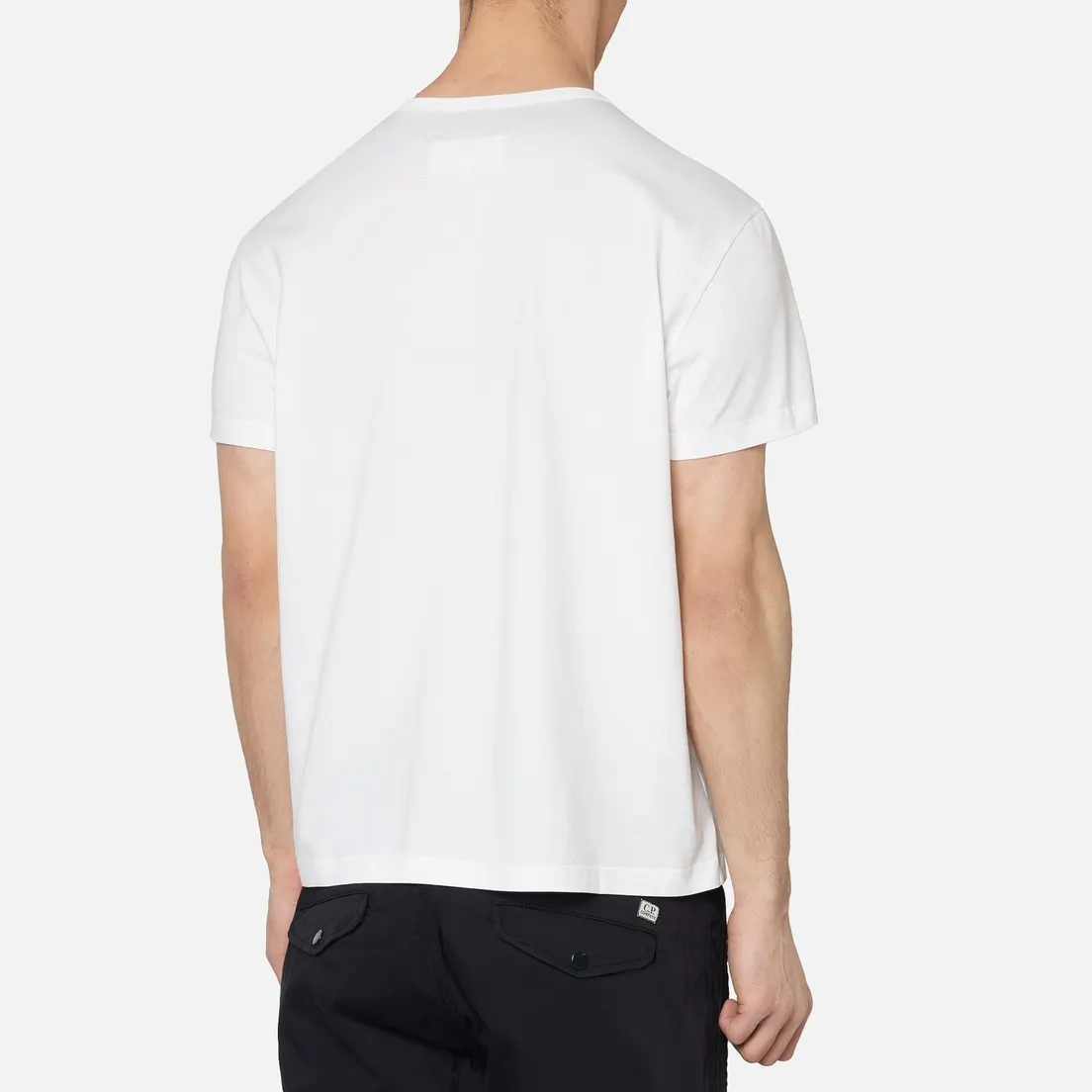 Maison Margiela Мужская футболка Embroidered Text Logo