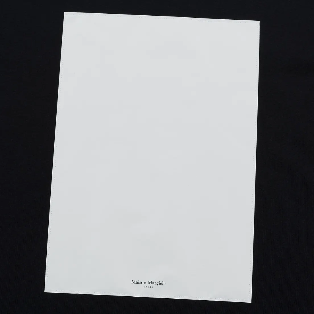 Maison Margiela Мужская футболка Logo Printed Patch