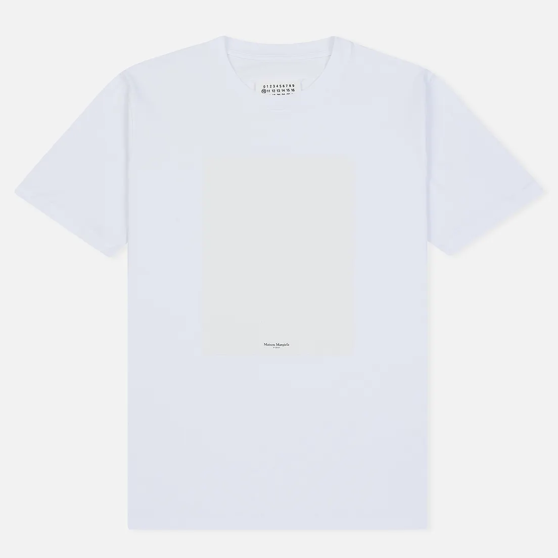 Maison Margiela Мужская футболка Logo Printed Patch
