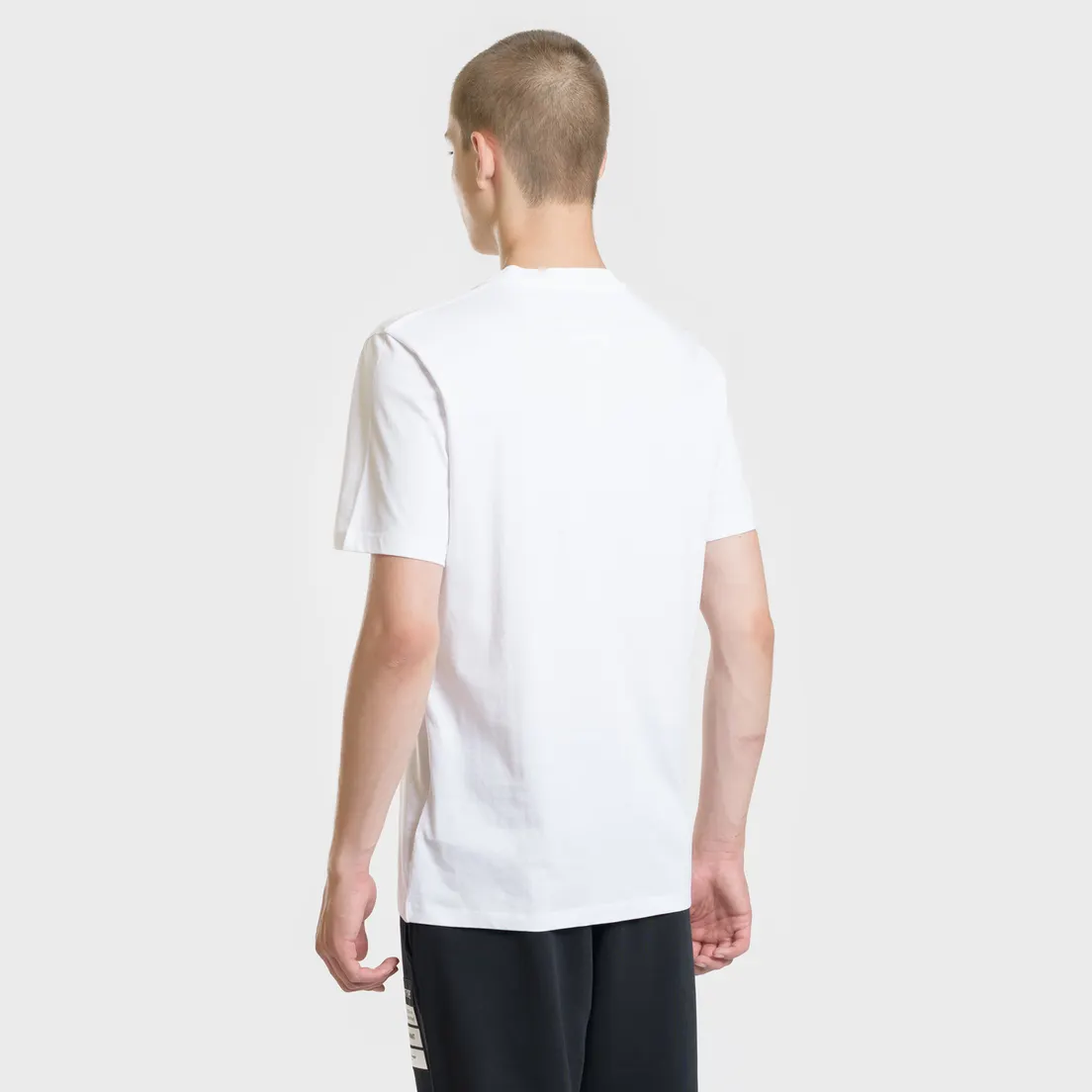 Maison Margiela Мужская футболка Logo Printed Patch