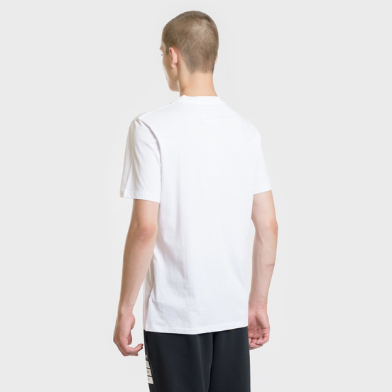 Мужская футболка Maison Margiela Logo Printed Patch White