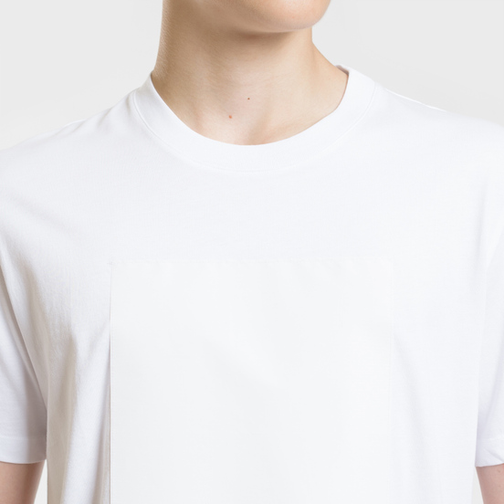Мужская футболка Maison Margiela Logo Printed Patch White