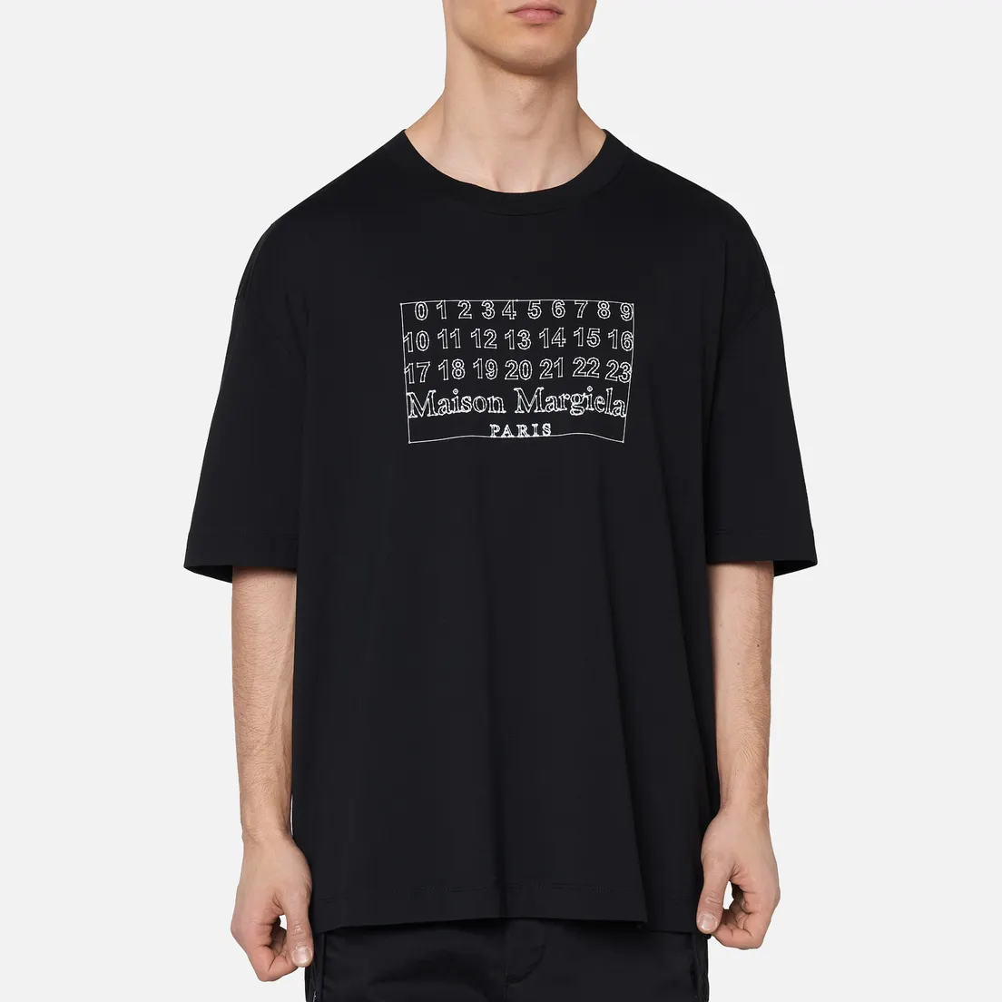 Maison Margiela Мужская футболка Numeric Logo