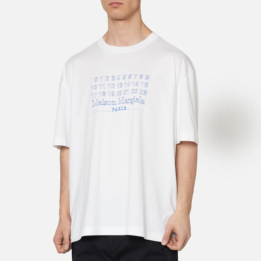 Maison Margiela Мужская футболка Numeric Logo