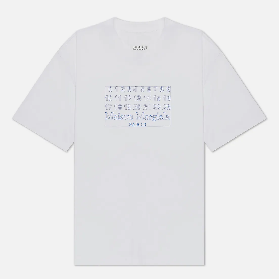 Maison Margiela Мужская футболка Numeric Logo