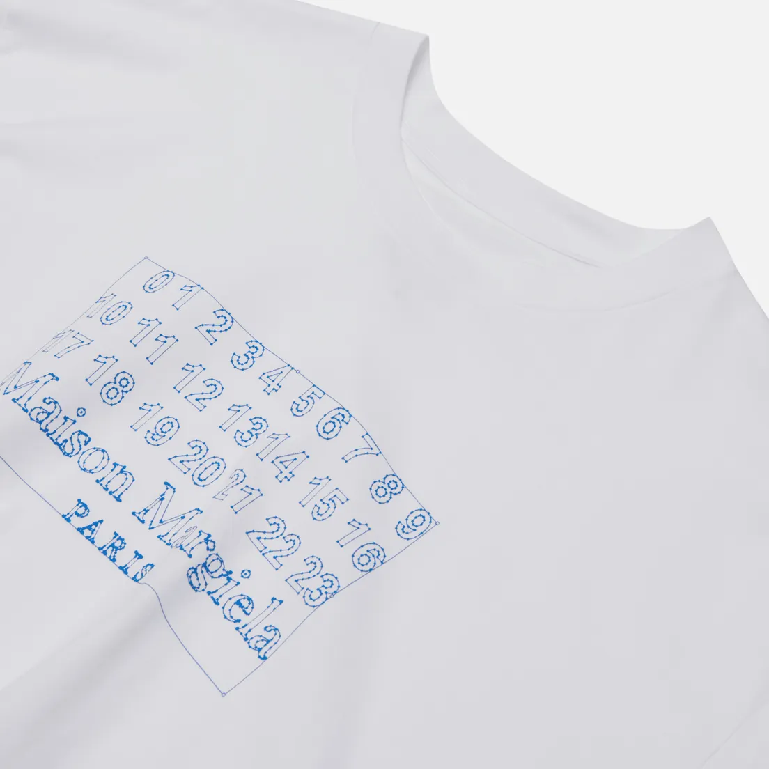 Maison Margiela Мужская футболка Numeric Logo