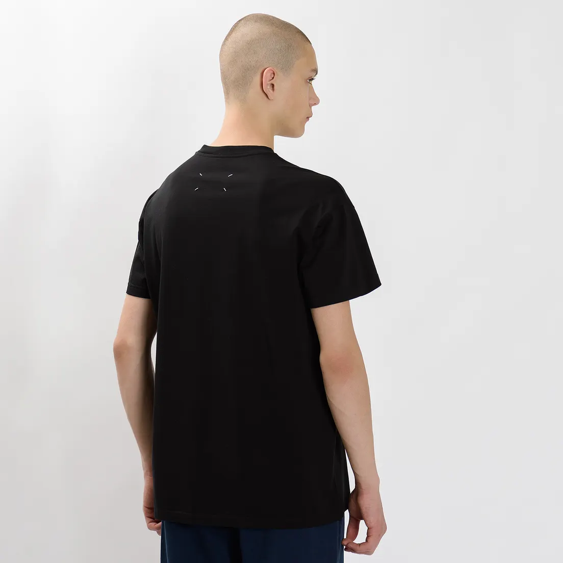 Maison Margiela Мужская футболка Printed Logo And Hands