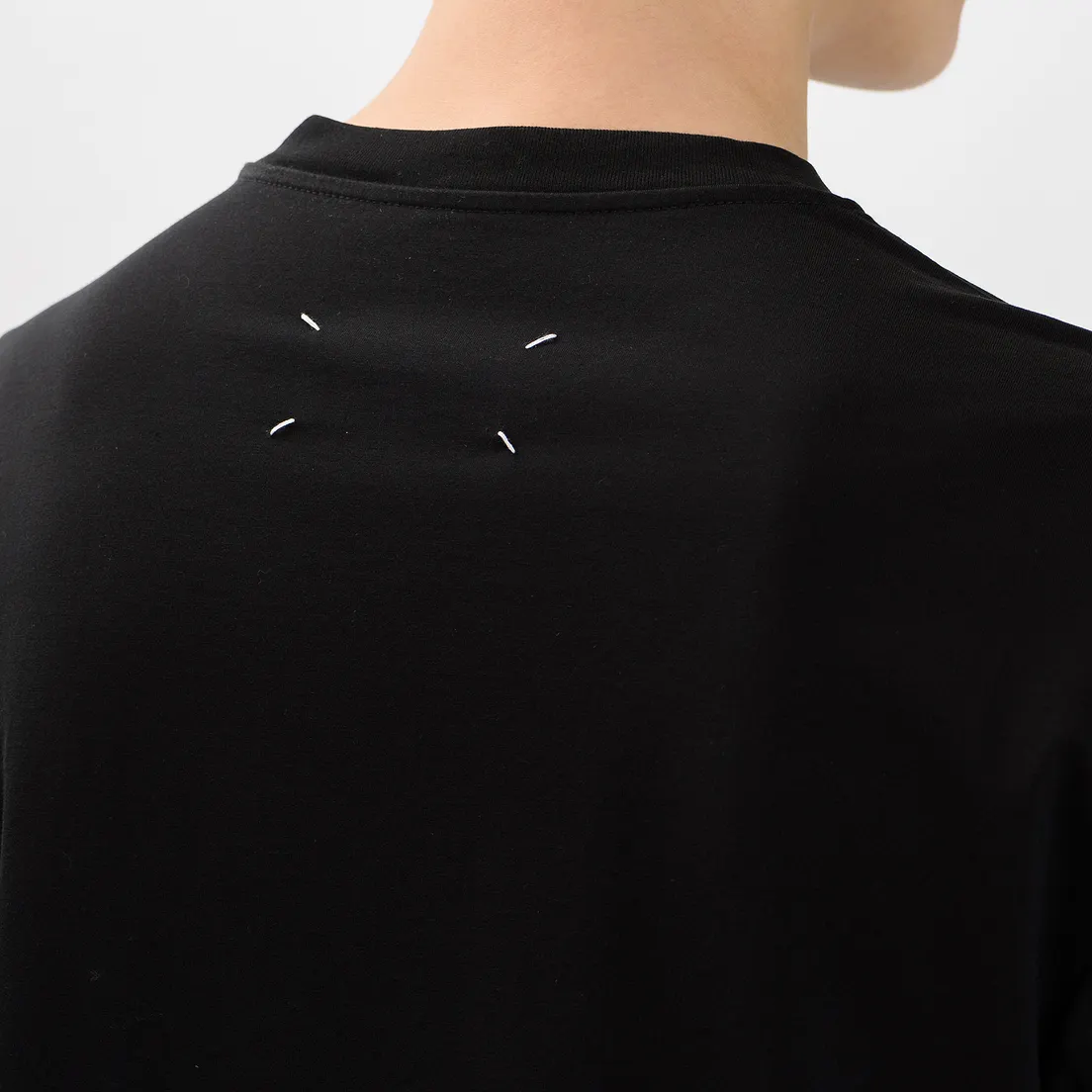 Maison Margiela Мужская футболка Printed Logo And Hands