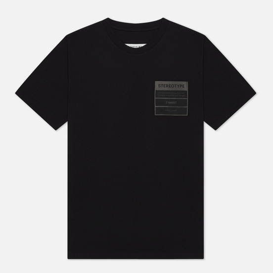 Мужская футболка Maison Margiela Stereotype Patch Black