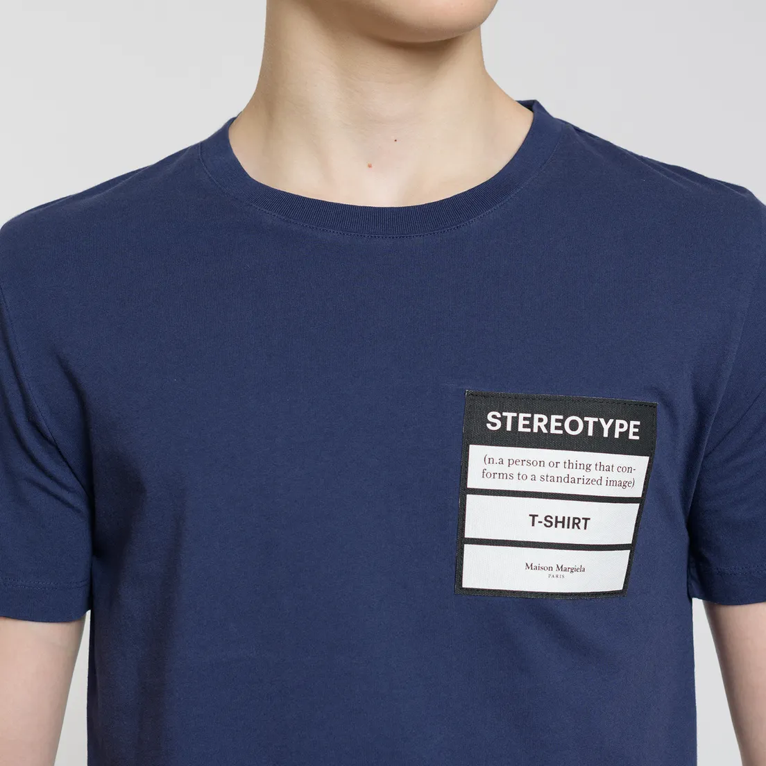 Maison Margiela Мужская футболка Stereotype Patch