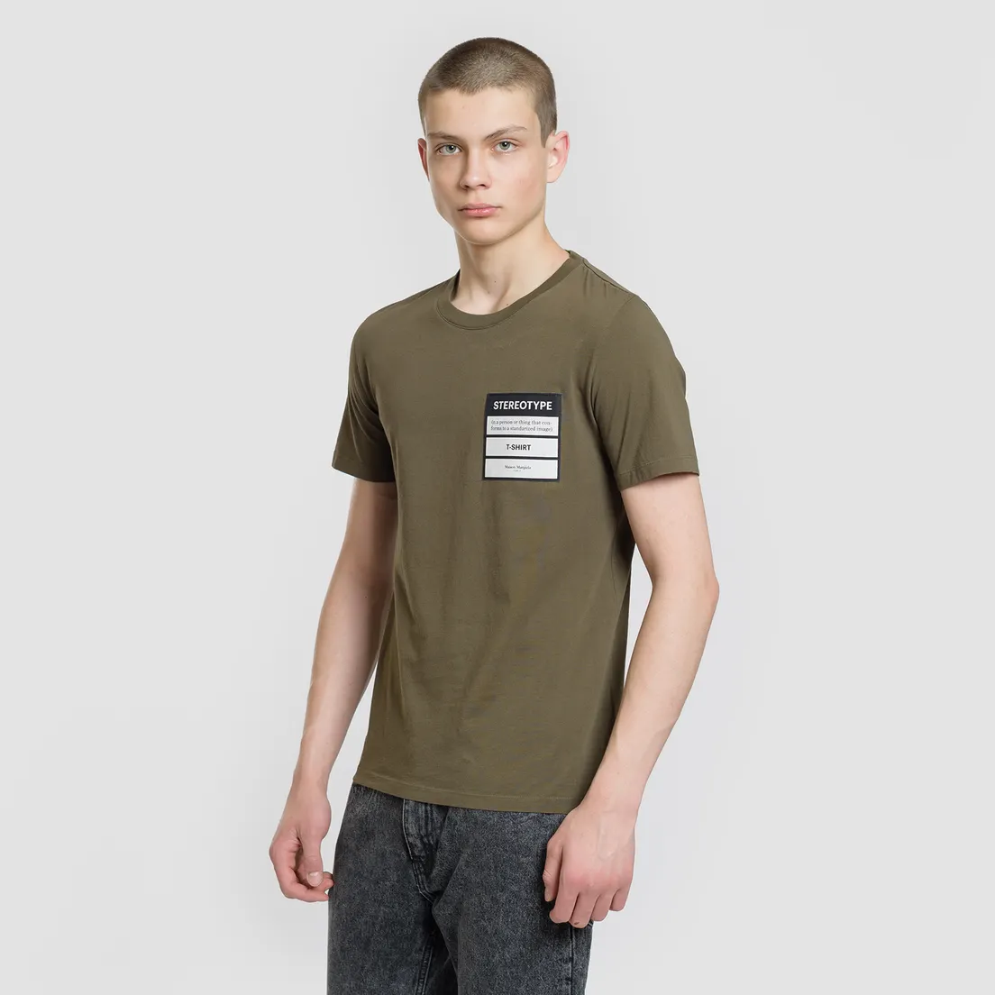 Maison Margiela Мужская футболка Stereotype Patch