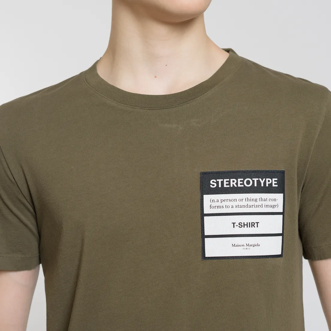 Maison Margiela Мужская футболка Stereotype Patch