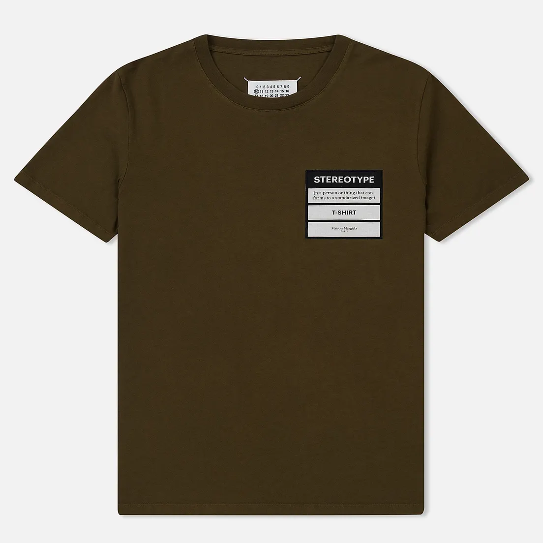 Maison Margiela Мужская футболка Stereotype Patch