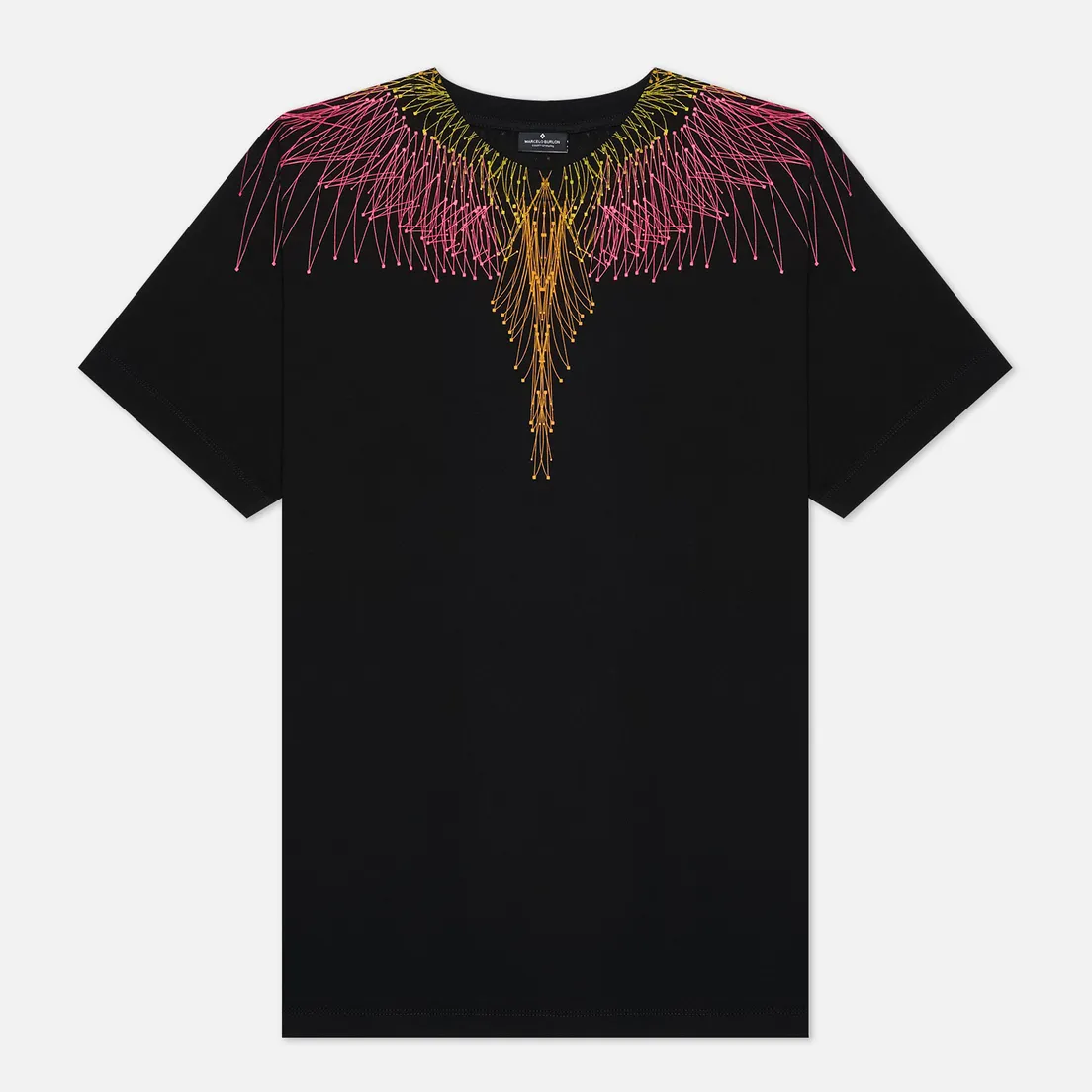 Marcelo Burlon Мужская футболка Bezier Wings Basic