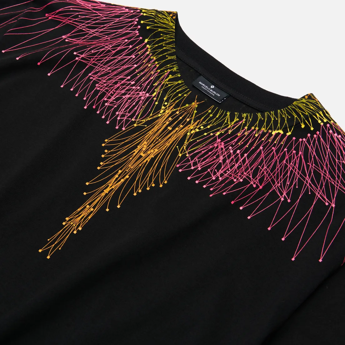 Marcelo Burlon Мужская футболка Bezier Wings Basic