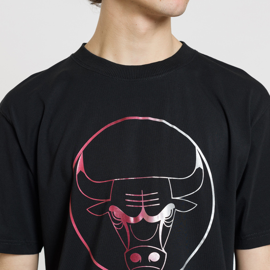 Мужская футболка Marcelo Burlon Chicago Bulls Logo Black/Multicolor