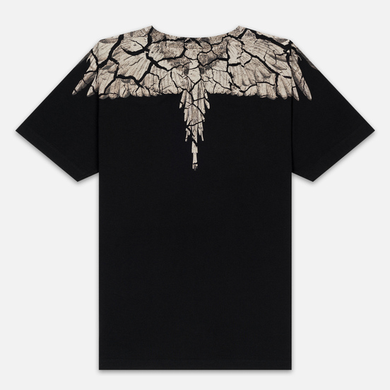 Мужская футболка Marcelo Burlon Earth Wings Black/Brown