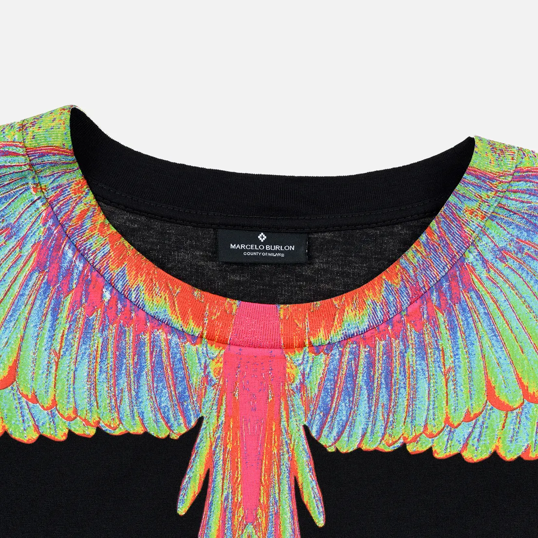 Marcelo Burlon Мужская футболка Fluo Wings
