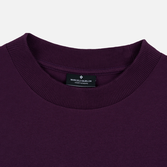 Мужская футболка Marcelo Burlon Freak Over Dark Purple/Multicolor