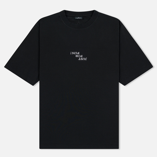 Мужская футболка Marcelo Burlon Ghost House Over Black/Beige