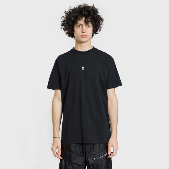 Мужская футболка Marcelo Burlon Heart Wings Black/White