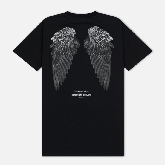 Мужская футболка Marcelo Burlon Heart Wings Black/White