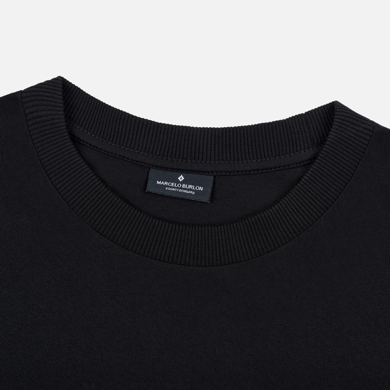Мужская футболка Marcelo Burlon Logo Black/White