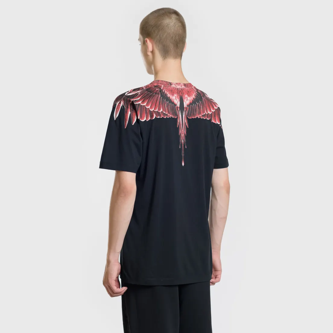 Marcelo Burlon Мужская футболка Red Ghost Wings