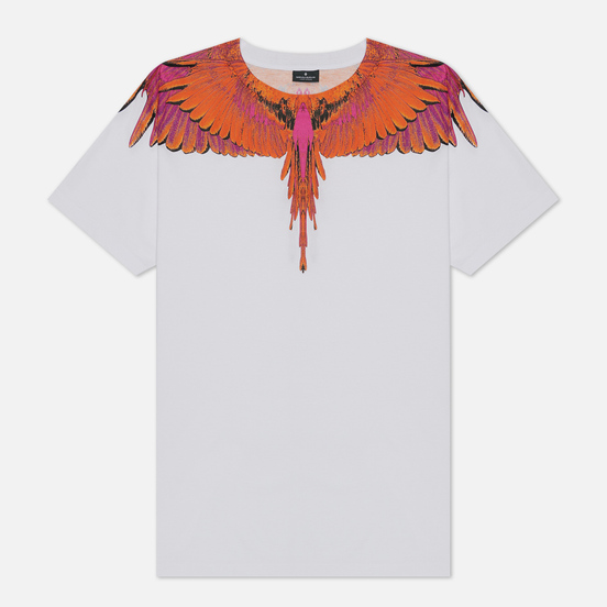 Мужская футболка Marcelo Burlon Red Wings White/Red