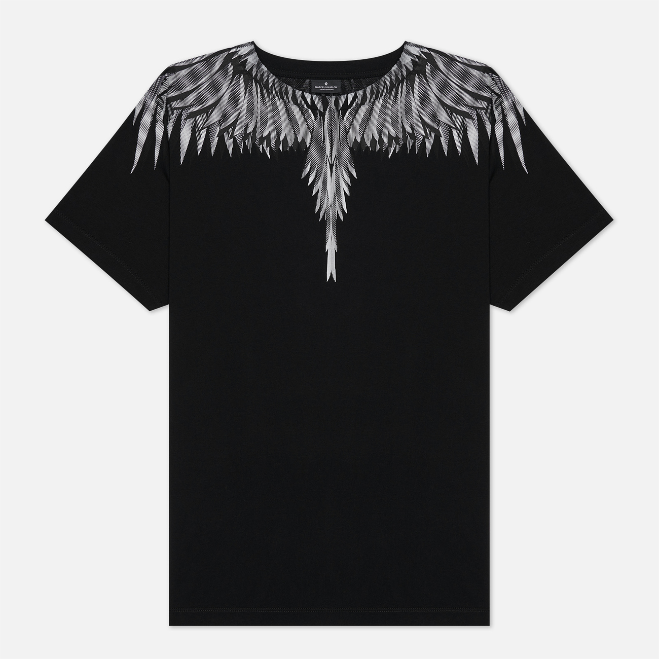 Мужская футболка Marcelo Burlon Sharp Wings Basic CMAA018S20JER0031001