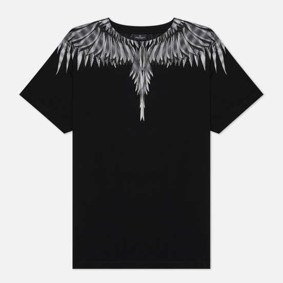 Мужская футболка Marcelo Burlon Sharp Wings Basic Black/White
