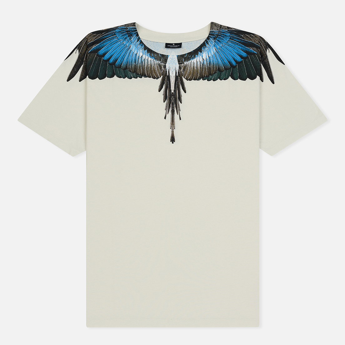 Marcelo Burlon Мужская футболка Turquoise Wings