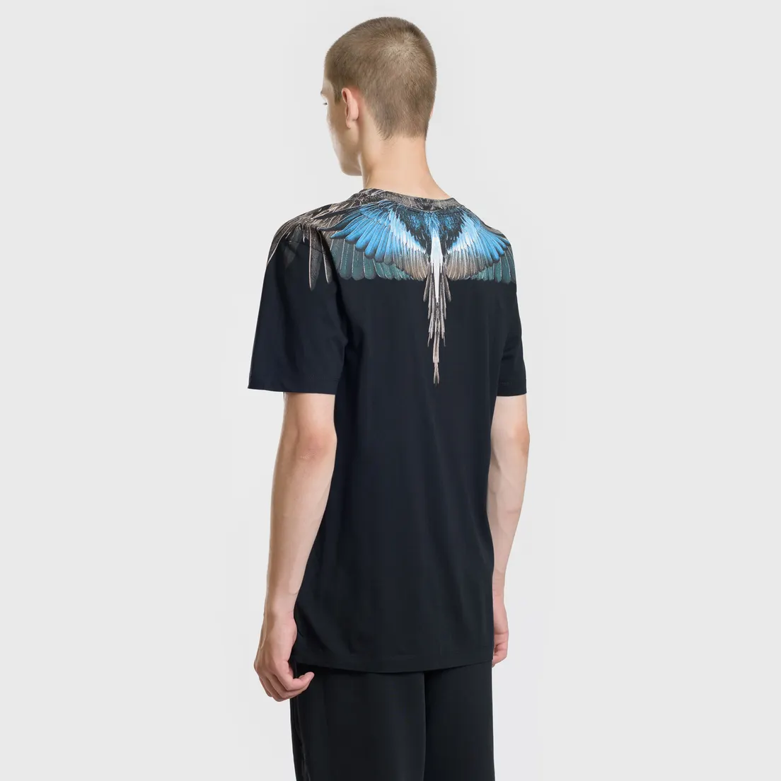 Marcelo Burlon Мужская футболка Turquoise Wings