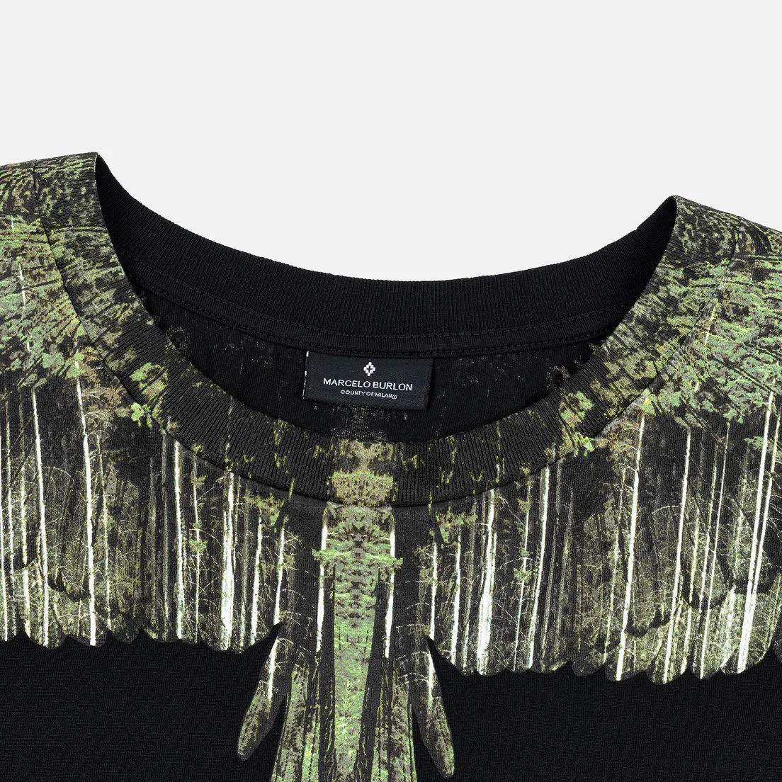 Marcelo Burlon Мужская футболка Wood Wings
