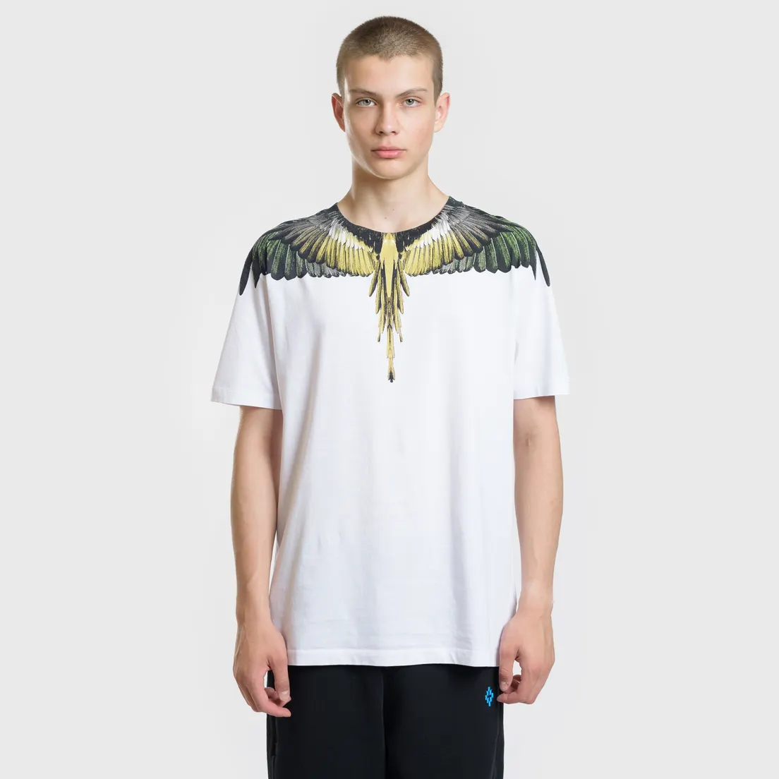 Marcelo Burlon Мужская футболка Yellow Wings