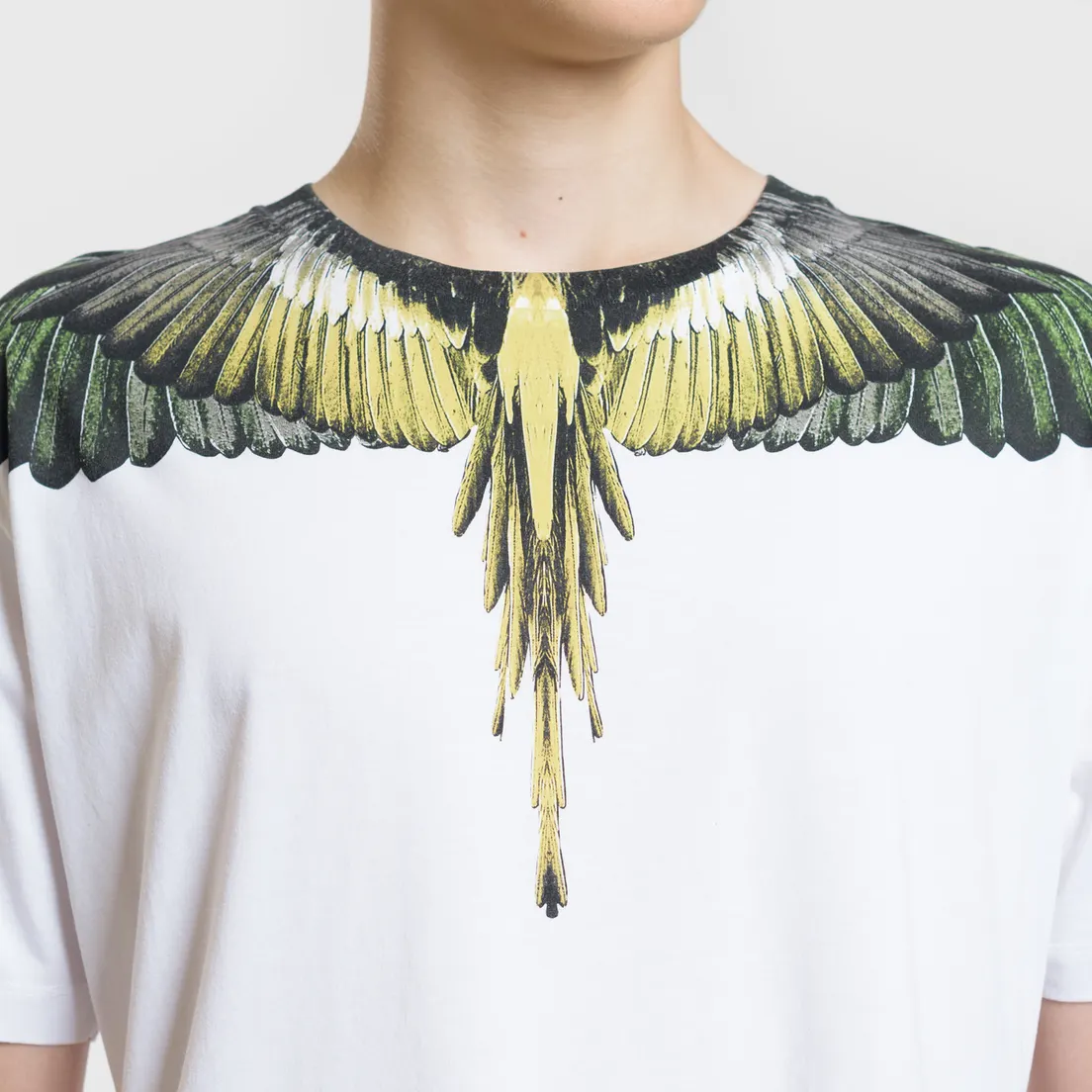 Marcelo Burlon Мужская футболка Yellow Wings