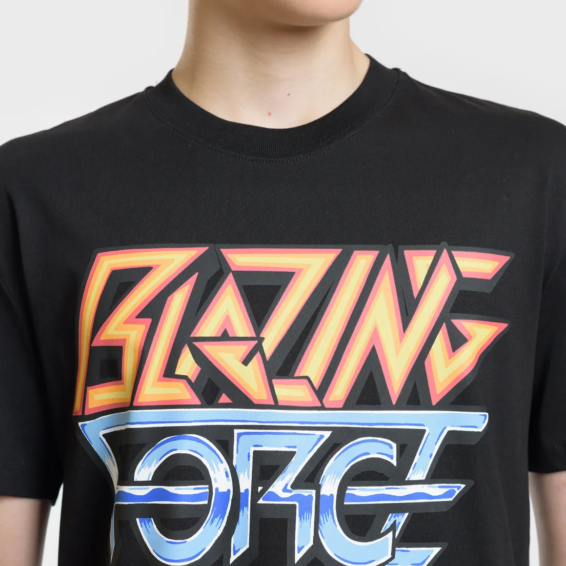 McQ Alexander McQueen Мужская футболка Blazing Force Dropped Shoulder