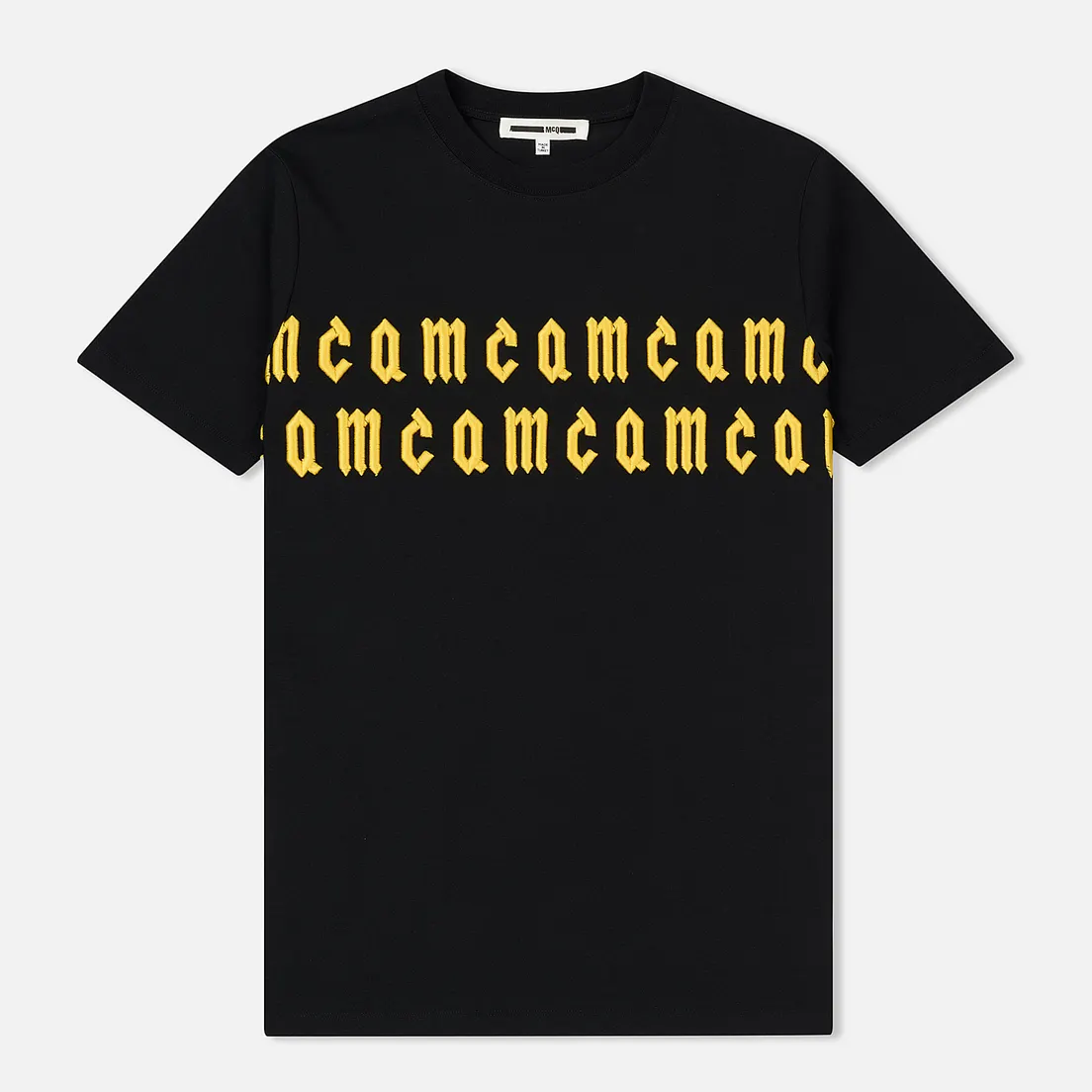 McQ Alexander McQueen Мужская футболка Crew MCQ Embroidery